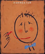 € 3.500,00, Gepp Gerhard, Korrektur [216], 2006, 80 x 70 cm, Acryl auf Leinwand