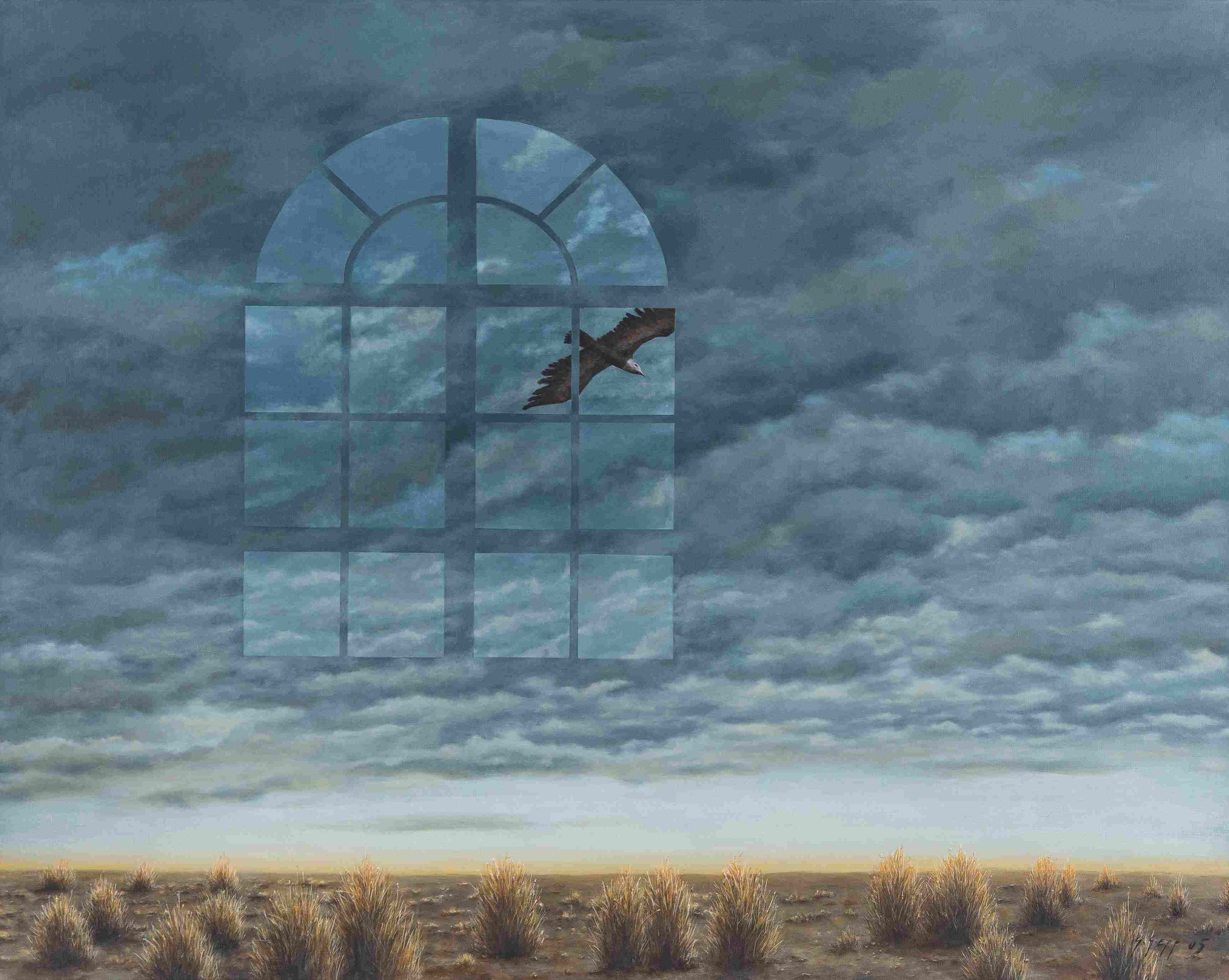 Gepp Gerhard Poetischer Realismus/(200) Aussicht GALERIE KAIBLINGER
